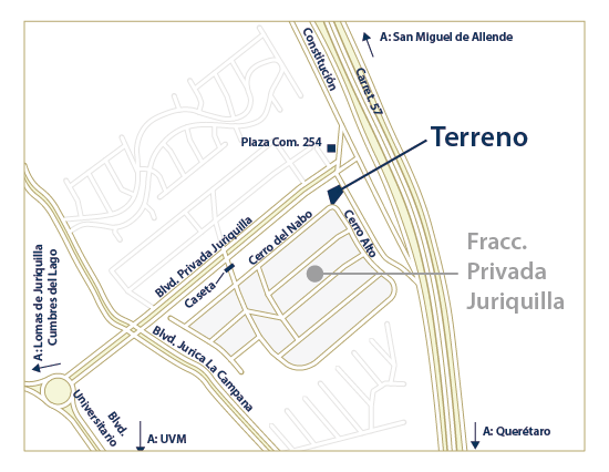terreno cerca del aeropuerto de Querétaro, para uso residencial, habitacional, comercial en venta por Carlos Esparza Ramón de matchapp.mx
