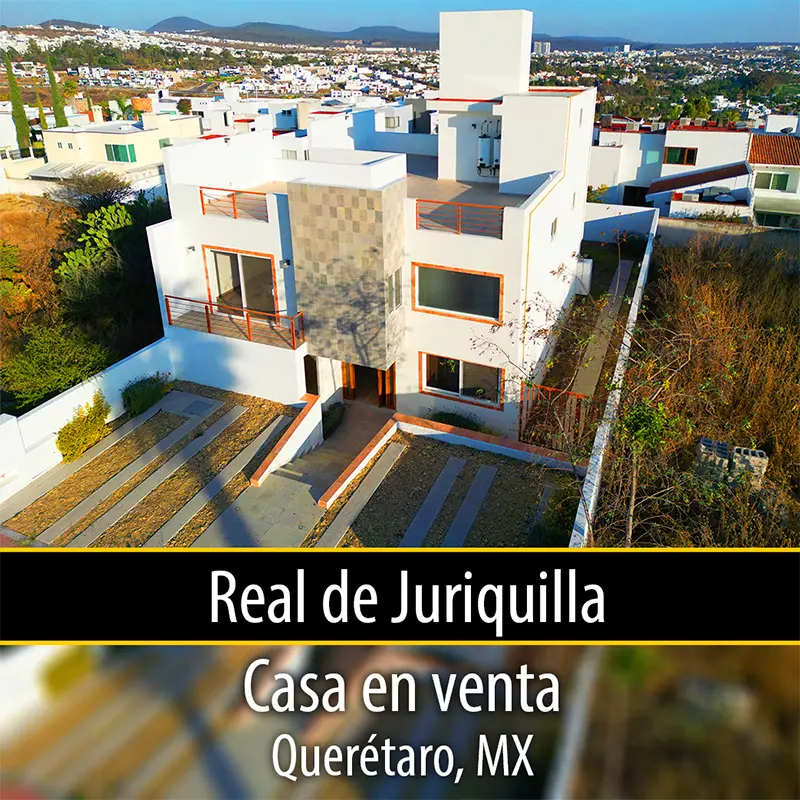 Real de juriquilla casa en venta por Carlos Esparza Ramón broker inmobiliario de matchapp.mx